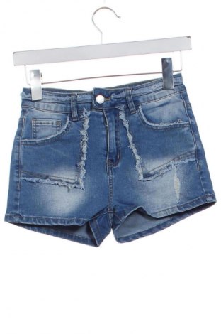 Γυναικείο κοντό παντελόνι SHEIN, Μέγεθος XXS, Χρώμα Μπλέ, Τιμή 9,72 €