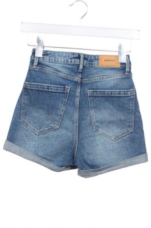 Дамски къс панталон Stradivarius, Размер XXS, Цвят Син, Цена 19,00 лв.