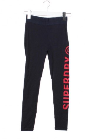 Damen Leggings Superdry, Größe XXS, Farbe Blau, Preis 18,99 €