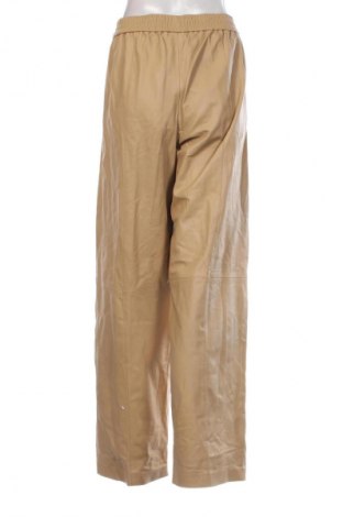 Γυναικείο παντελόνι δερμάτινο 2ND Day, Μέγεθος L, Χρώμα  Μπέζ, Τιμή 284,99 €