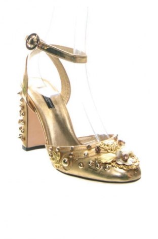 Dámske topánky  Dolce & Gabbana, Veľkosť 38, Farba Zlatistá, Cena  292,07 €