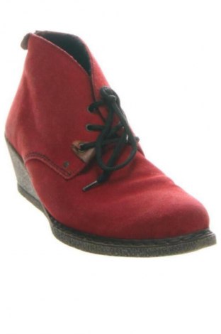 Damenschuhe Rieker, Größe 41, Farbe Rot, Preis 58,00 €
