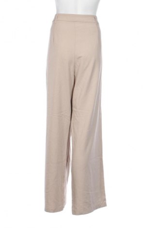 Pantaloni de femei Bershka, Mărime XL, Culoare Bej, Preț 76,99 Lei