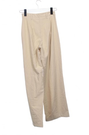 Γυναικείο παντελόνι Bershka, Μέγεθος XXS, Χρώμα  Μπέζ, Τιμή 11,99 €