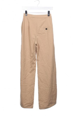 Γυναικείο παντελόνι Bershka, Μέγεθος XS, Χρώμα  Μπέζ, Τιμή 12,99 €