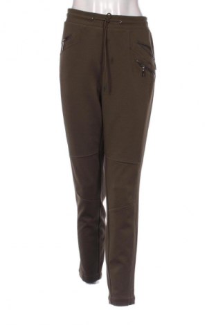 Γυναικείο παντελόνι Comma,, Μέγεθος XL, Χρώμα Πράσινο, Τιμή 29,99 €