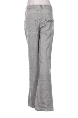 Damskie spodnie Desigual, Rozmiar XL, Kolor Szary, Cena 128,99 zł