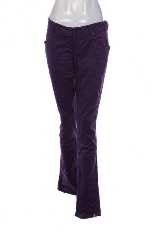 Damenhose Edc By Esprit, Größe L, Farbe Lila, Preis 19,99 €