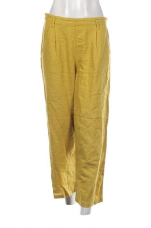 Pantaloni de femei Ever.me by Takko Fashion, Mărime M, Culoare Galben, Preț 69,99 Lei