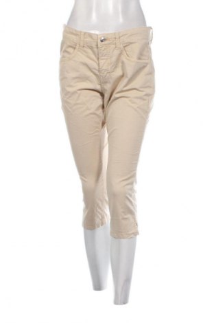 Damskie spodnie Mac, Rozmiar L, Kolor Beżowy, Cena 58,99 zł