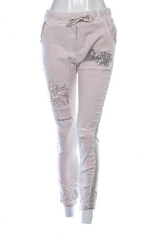 Damenhose Made With Love, Größe M, Farbe Beige, Preis 13,99 €