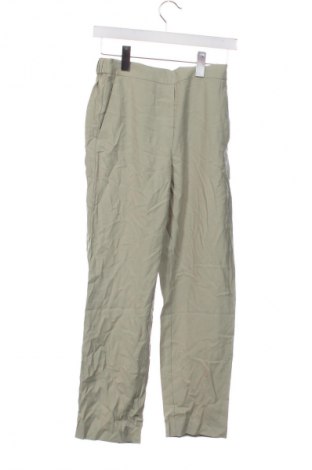 Γυναικείο παντελόνι Mango, Μέγεθος XS, Χρώμα Πράσινο, Τιμή 11,99 €