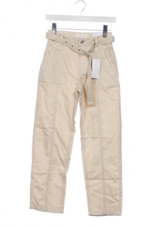 Dámske nohavice Mango, Veľkosť XXS, Farba Béžová, Cena  39,46 €