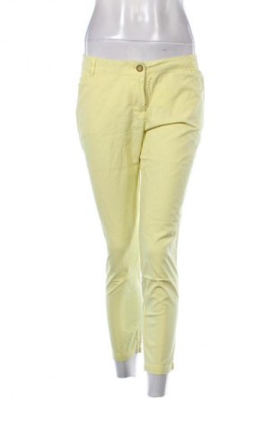 Γυναικείο παντελόνι Mango, Μέγεθος L, Χρώμα Κίτρινο, Τιμή 14,99 €