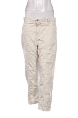 Pantaloni de femei Mango, Mărime L, Culoare Ecru, Preț 87,46 Lei