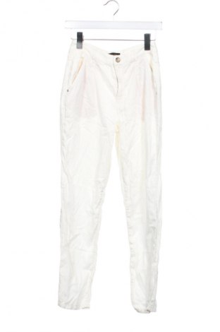 Damskie spodnie Massimo Dutti, Rozmiar XS, Kolor Biały, Cena 129,03 zł