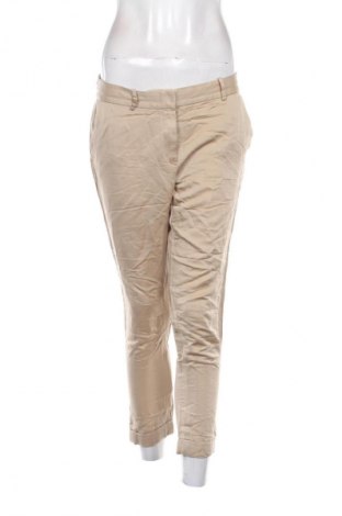 Дамски панталон Massimo Dutti, Размер L, Цвят Бежов, Цена 59,99 лв.