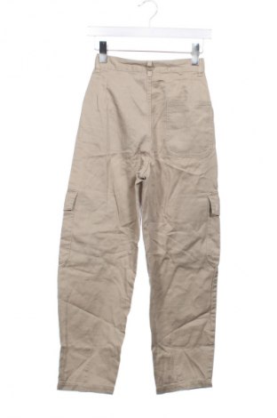 Γυναικείο παντελόνι Monki, Μέγεθος XXS, Χρώμα  Μπέζ, Τιμή 7,99 €