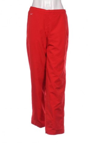 Дамски панталон Nike, Размер M, Цвят Червен, Цена 54,74 лв.