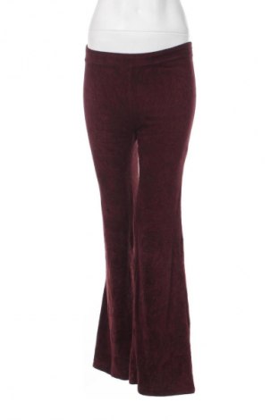 Дамски панталон Pull&Bear, Размер S, Цвят Червен, Цена 14,99 лв.