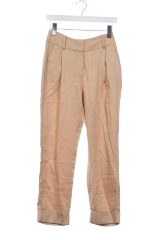 Damskie spodnie Reserved, Rozmiar XS, Kolor Beżowy, Cena 105,70 zł