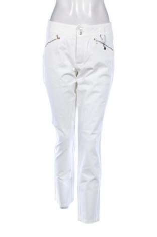Damskie spodnie Rosner, Rozmiar L, Kolor Biały, Cena 59,99 zł