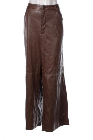 Pantaloni de femei SHEIN, Mărime XXL, Culoare Maro, Preț 66,99 Lei