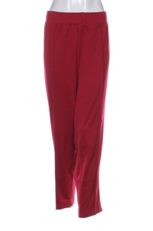 Damskie spodnie SHEIN, Rozmiar 3XL, Kolor Czerwony, Cena 56,99 zł