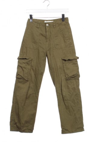 Dámské kalhoty  Stradivarius, Velikost XS, Barva Zelená, Cena  369,00 Kč