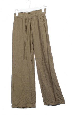 Damskie spodnie Terranova, Rozmiar XS, Kolor Zielony, Cena 66,67 zł