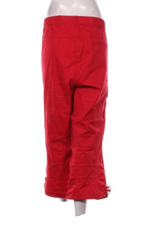 Damenhose Ulla Popken, Größe 3XL, Farbe Rot, Preis 29,99 €