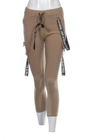 Dámské kalhoty  Unbranded, Velikost S, Barva Béžová, Cena  392,00 Kč