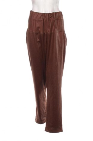 Дамски панталон Unbranded, Размер XXL, Цвят Кафяв, Цена 21,99 лв.