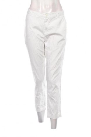 Pantaloni de femei United Colors Of Benetton, Mărime XL, Culoare Alb, Preț 85,99 Lei