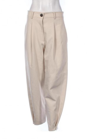 Damenhose Zara, Größe M, Farbe Beige, Preis 17,99 €