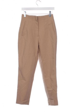 Damenhose Zara, Größe XS, Farbe Beige, Preis 15,99 €