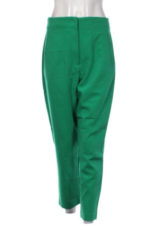 Дамски панталон Zara, Размер M, Цвят Зелен, Цена 25,99 лв.