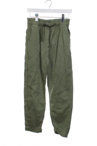 Pantaloni de femei Zara, Mărime XS, Culoare Verde, Preț 64,99 Lei
