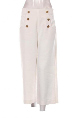 Női nadrág Zara, Méret L, Szín Fehér, Ár 6 619 Ft