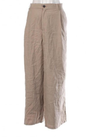 Γυναικείο παντελόνι Zara, Μέγεθος XL, Χρώμα  Μπέζ, Τιμή 20,99 €