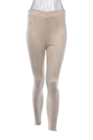 Дамски панталон Zara, Размер M, Цвят Бежов, Цена 26,99 лв.