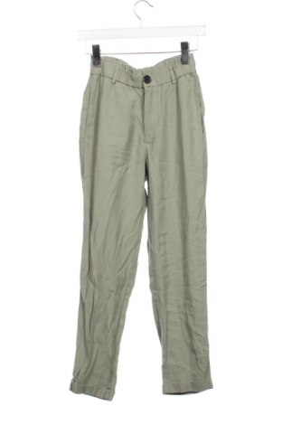 Damenhose Zara, Größe XS, Farbe Grün, Preis 11,99 €