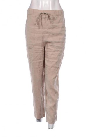 Dámske nohavice Zara, Veľkosť XL, Farba Béžová, Cena  14,00 €