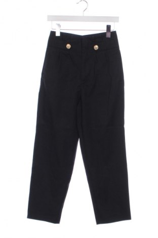 Дамски панталон Zara, Размер XS, Цвят Син, Цена 27,00 лв.