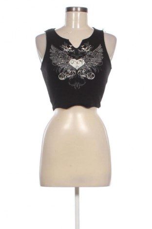 Γυναικείο αμάνικο μπλουζάκι Fb Sister, Μέγεθος XS, Χρώμα Μαύρο, Τιμή 6,99 €