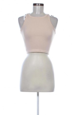 Γυναικείο αμάνικο μπλουζάκι Unbranded, Μέγεθος S, Χρώμα  Μπέζ, Τιμή 9,99 €