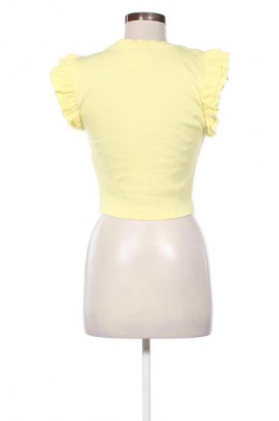 Damska koszulka na ramiączkach Zara, Rozmiar S, Kolor Żółty, Cena 26,21 zł
