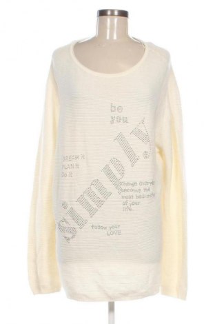 Дамски пуловер Adagio, Размер XL, Цвят Бежов, Цена 32,99 лв.