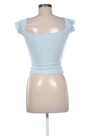 Дамски пуловер Bershka, Размер L, Цвят Син, Цена 17,99 лв.