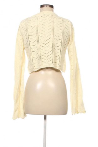 Дамски пуловер Bershka, Размер M, Цвят Жълт, Цена 23,99 лв.